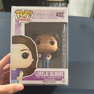 Funko Pop! Gilmore Girls Figure with Brown Hair and Purple Top